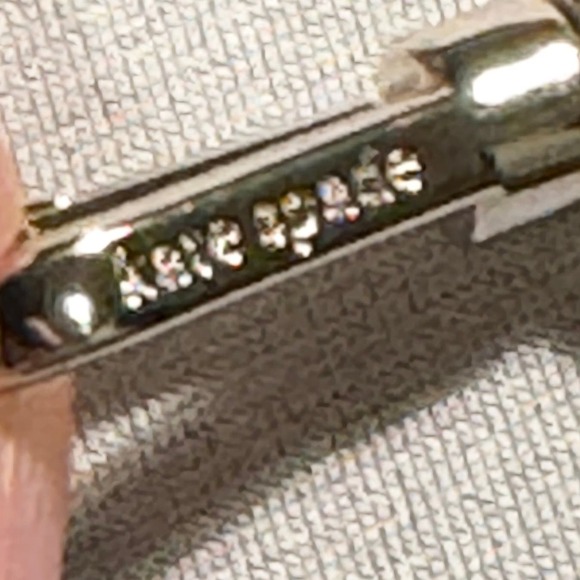 KATE SPADE Polished Silver Swivel Clip Hook for Purse Fob Keys Accessory! - Picture 2 of 5